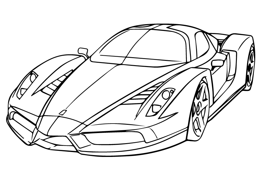 Every race car that competes in f1 is a work of art, handcrafted down to the last screw. Racing Car Coloring Pages Coloring Pages For Kids And Adults