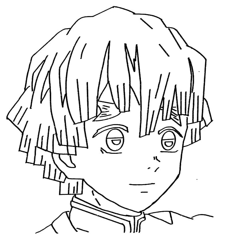 zenitsu demon slayer coloring pages zenitsu coloring pages coloring pages for kids and adults