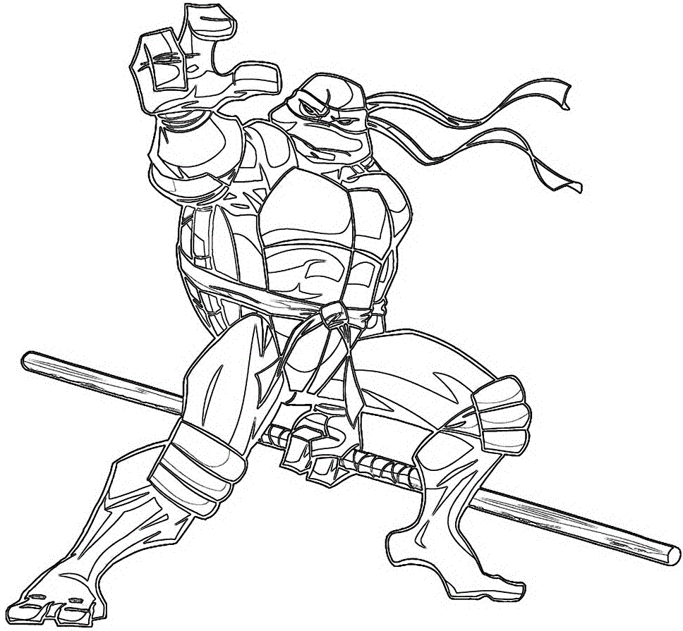 donatello coloring pages to download and print for free