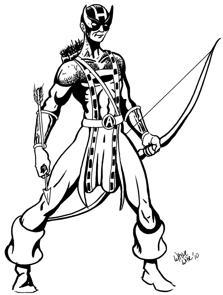 Have you ever thought about what to do with the finished coloring pages? For boys and girls kids and adults teenagers and toddlers preschoolers and older kids at school. Hawkeye coloring pages to download and print for free