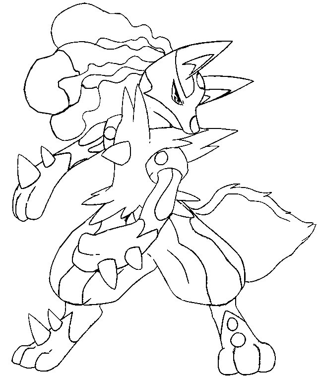 Colouring pages available are mega lucario coloring at for, pokemon. Pokemon lucario coloring pages download and print for free