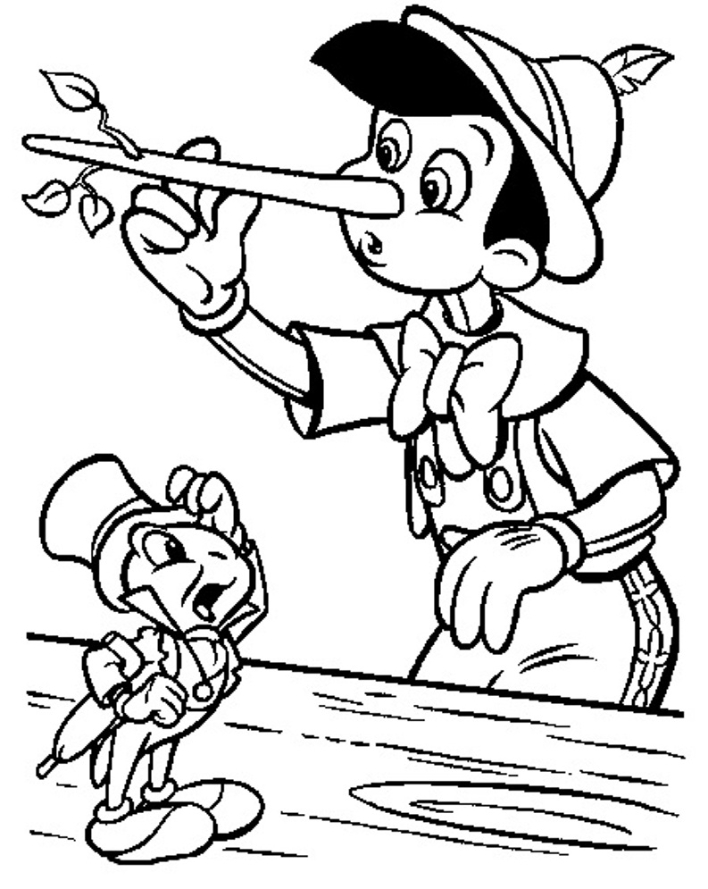 He is created as a wooden puppet, but he dreams of … Pinocchio coloring pages to download and print for free