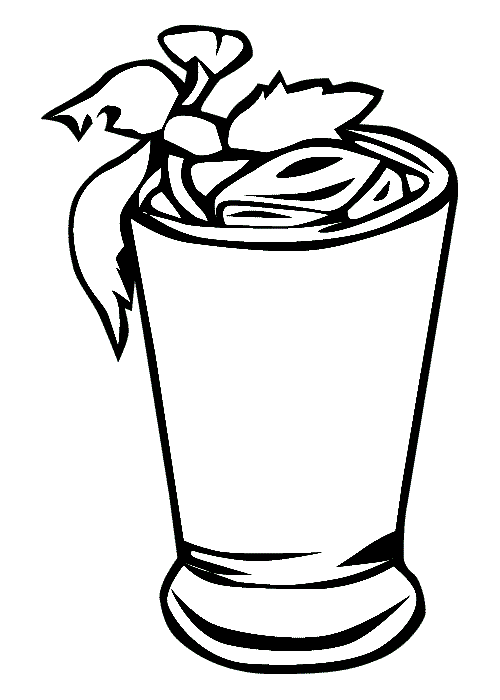 drinks coloring pages for childrens printable for free