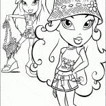 coloring page seasons summer
