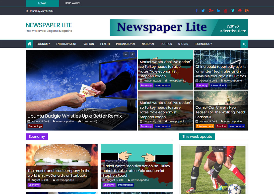 It has a widgetized layout that lets you drag and drop . 34 Free News WordPress Themes For Magazines 2021 - Colorlib