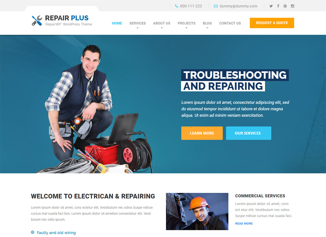 Successful troubleshooting in wordpress begins with the following. 19 Best Computer Repair WordPress Themes 2020 - Colorlib