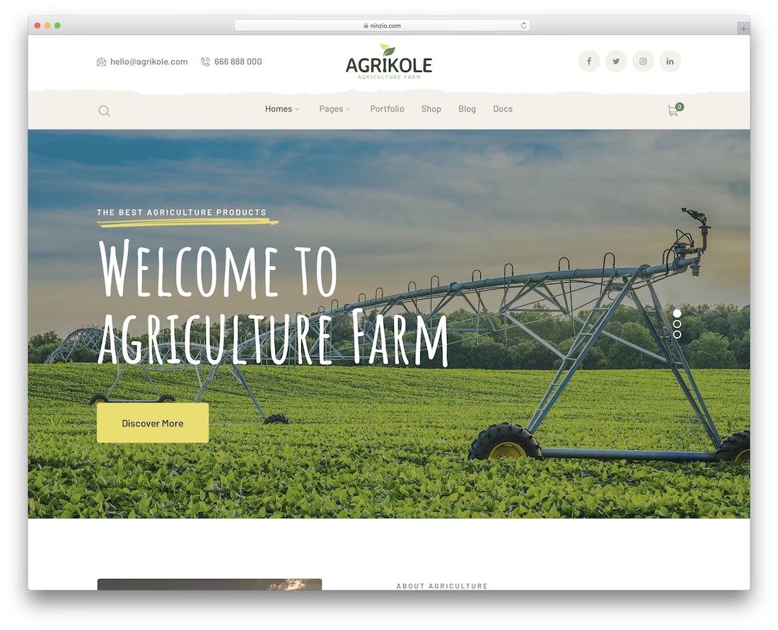 An agriculture website does not need to be something really extraordinary. 16 Best Farming Agriculture Wordpress Themes 2021 Colorlib