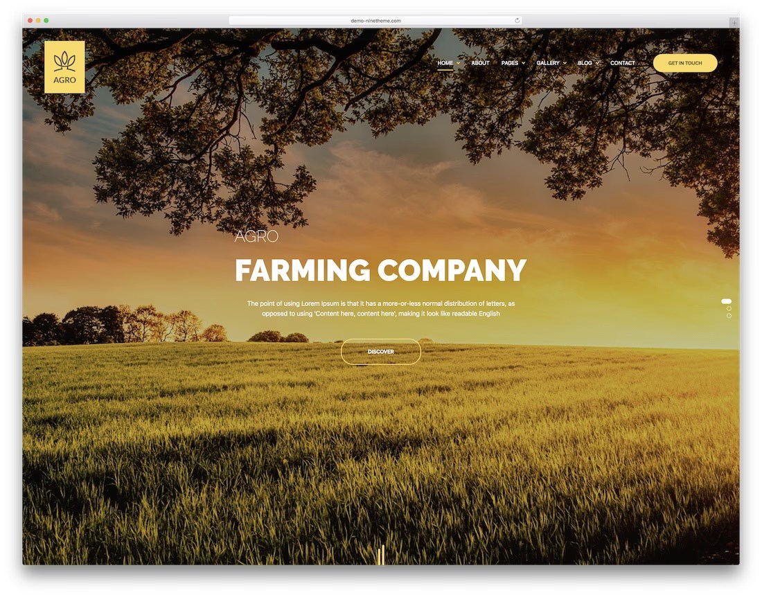 Free organic farm wordpress theme. 16 Best Farming Agriculture Wordpress Themes 2021 Colorlib