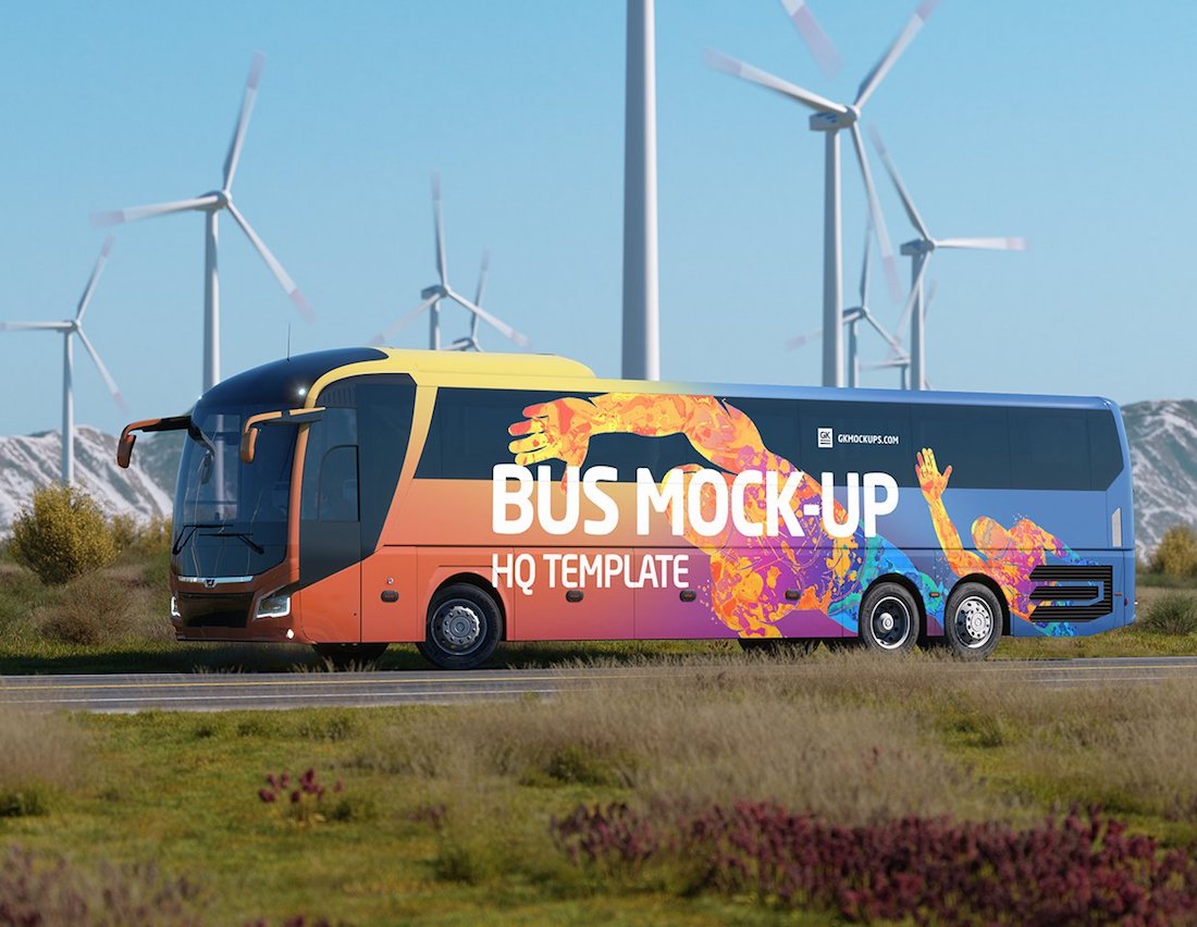 You don't need to worry about searching for the high quality bus mockup as we will share a list of 25+ bus advertising templates. 19 Best Van And Bus Mockup Templates 2021 Colorlib