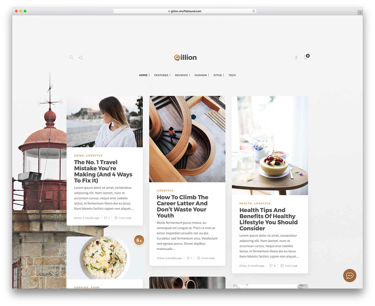 Control design of your blog posts & archive pages with neat options in the customizer . 60+ Best Clean WordPress Themes 2021 - Colorlib