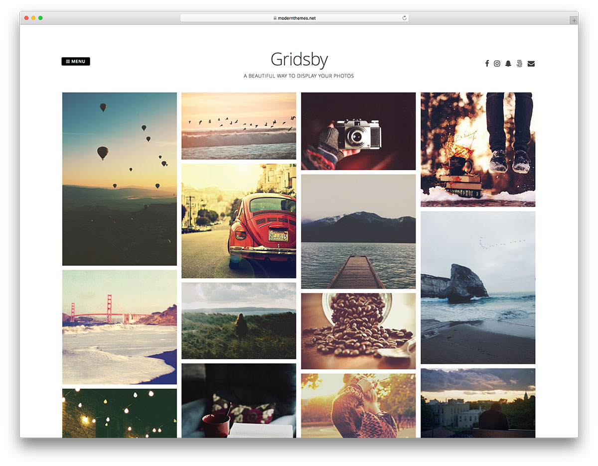Fullby is a simple grid theme built whit boostrap and font awesome, a cool free alternative to wordpress twentyfourteen theme. 18 Free Masonry Grid Wordpress Portfolio Blog Themes 2021 Colorlib