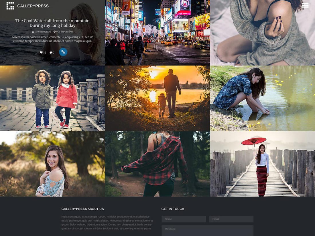 Generally, the more you pay for a wordpress gallery plugin, . 22 Free Gallery WordPress Theme for your Portfolio 2020 - Colorlib