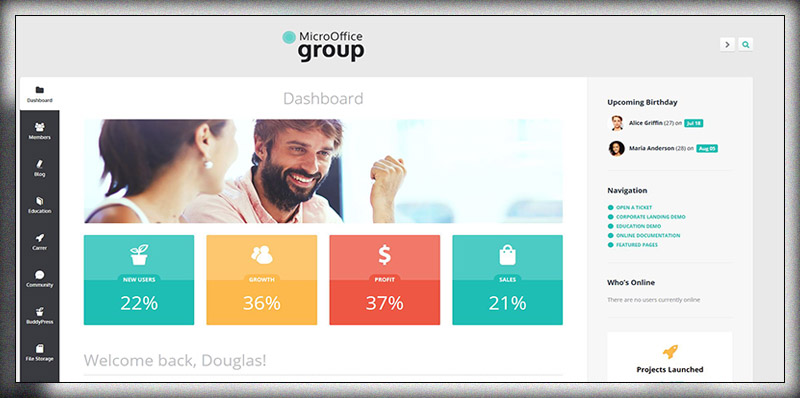 Simple intranet is the best wordpress intranet plugin suite for small and medium sized organizations. 7 Wordpress Themes To Create A Company Intranet Or Extranet 2021 Colorlib