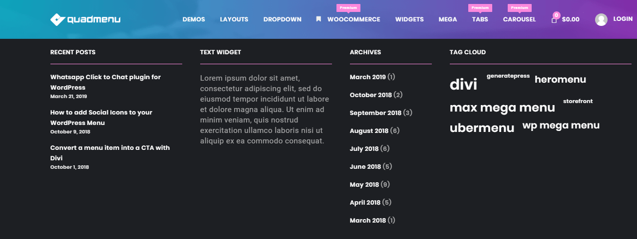 The complete guide to creating widgets in wordpress 2.8. Top 8 Responsive WordPress Dropdown Menu Plugins - Colorlib