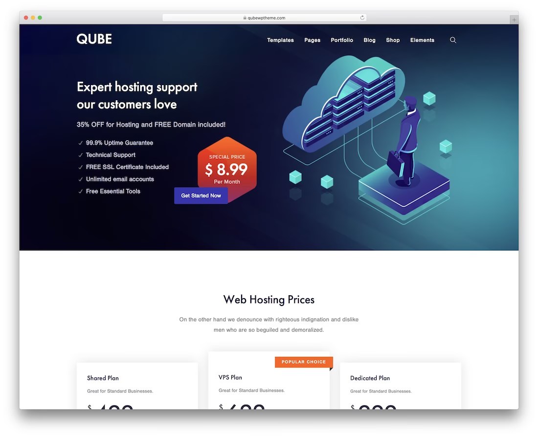 As the name suggests, nolimitz is the wordpress hosting theme free of limits in terms of usability and functionality. 20 Best Hosting Wordpress Themes With Whmcs 2021 Colorlib