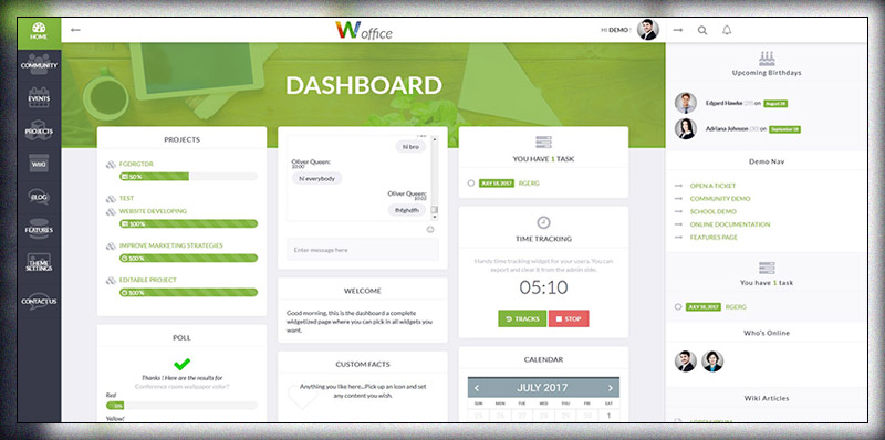 Micro office | intranet wordpress theme · 4. 7 Wordpress Themes To Create A Company Intranet Or Extranet 2021 Colorlib