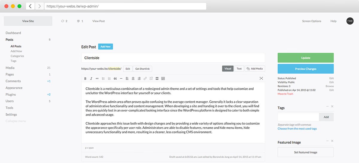 Wordpress can help you out with the last item, thanks to a wide assortment of powerful plugins. Top 12 Wordpress Admin Dashboard Themes And Plugins 2021 Colorlib