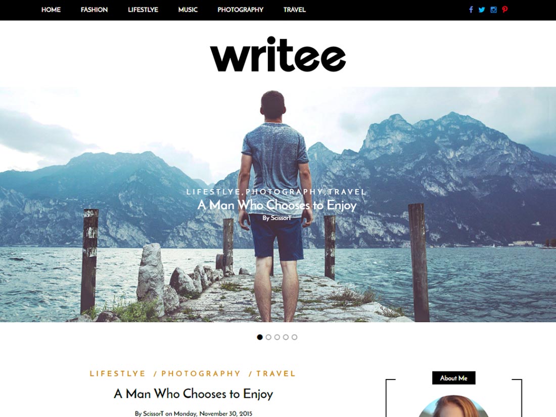 Infinite is a high quality multipurpose wordpress theme. 20 Free WordPress Themes With Slider 2020 - Colorlib