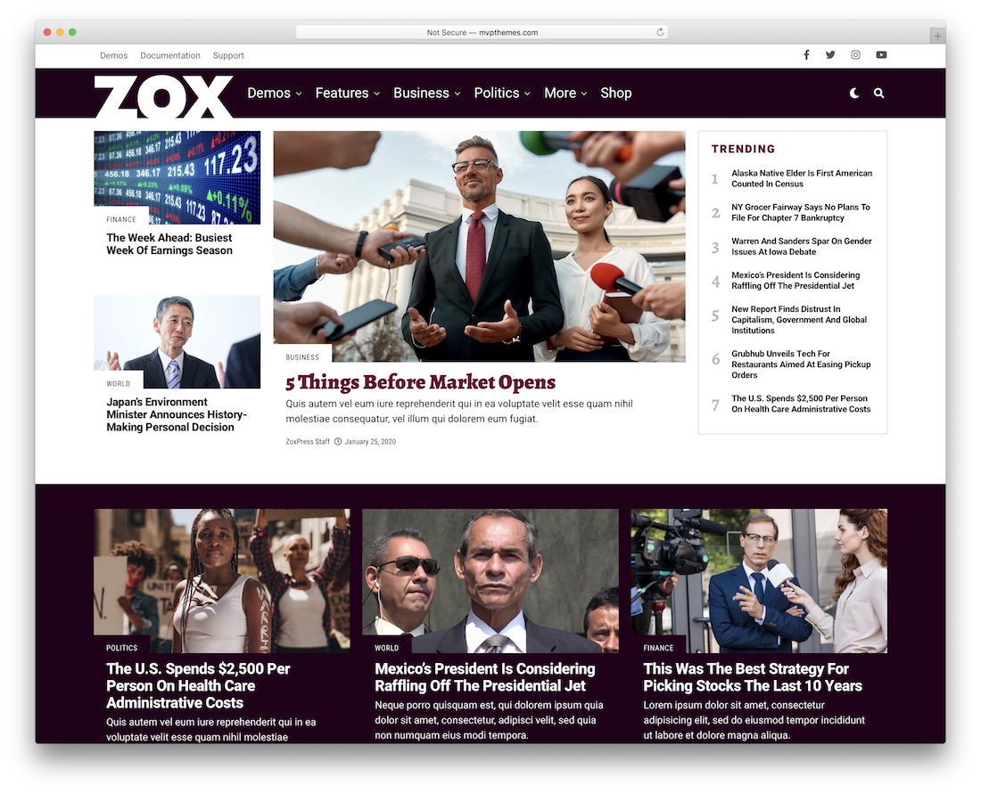 The process is the same for newsmag theme. 25 Best Wordpress Newspaper Themes For News Sites 2021 Colorlib