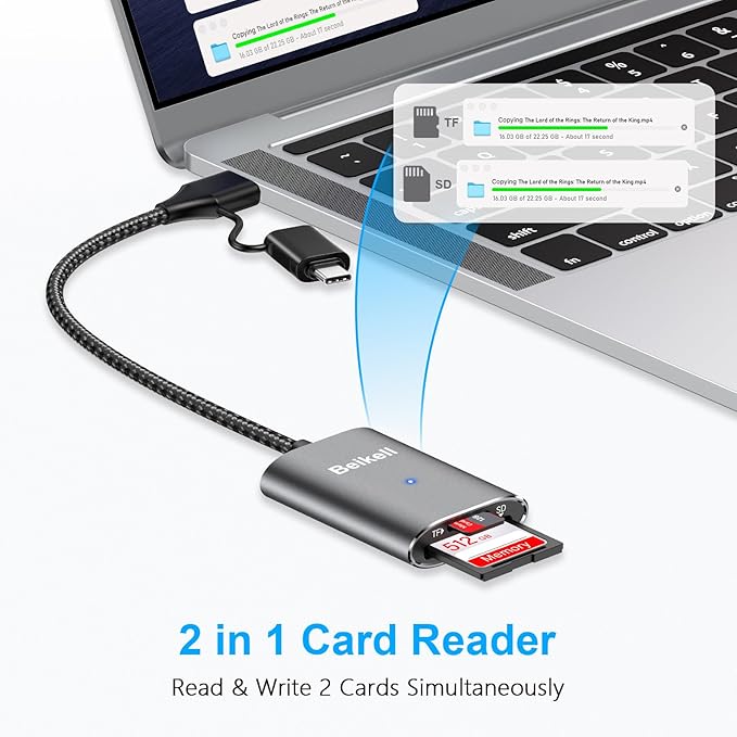 LETTORE SCHEDE MULTIFUNZIONE USB 3.0 CFast//XD//TF lettore schede 5 in