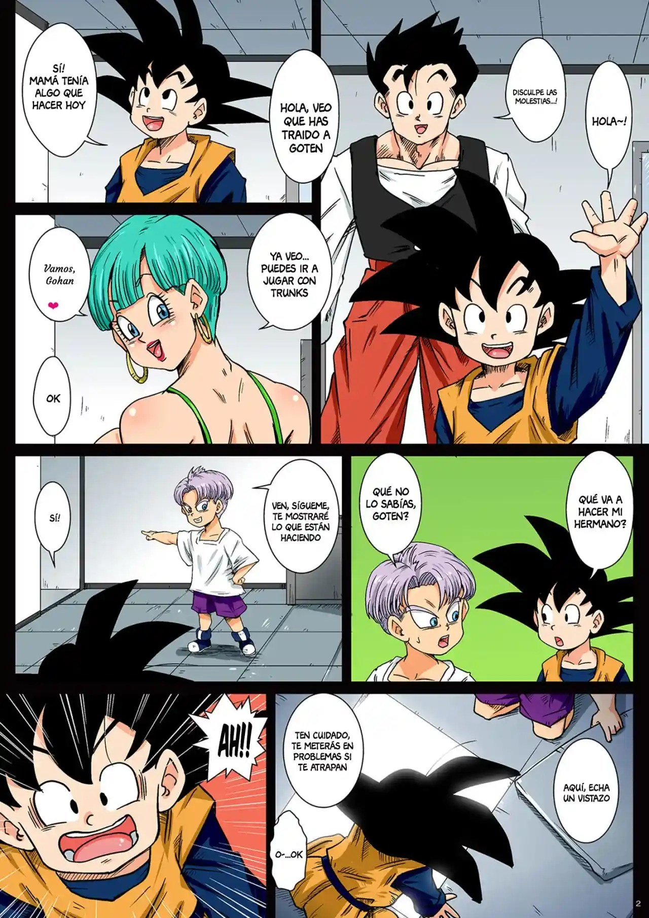 El Intercambio - Dragon Ball - historias calientes