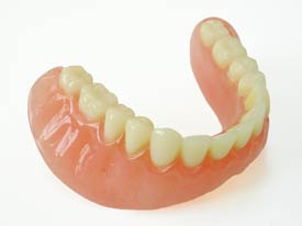 Flexible Dentures Upper  : Upper Partial Denture Only From Online Denturesmile.