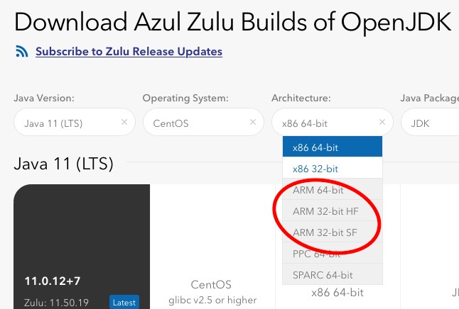 Choosing the right jvm · hotspot is the vm from the openjdk community. E59m Rmac Fsmm