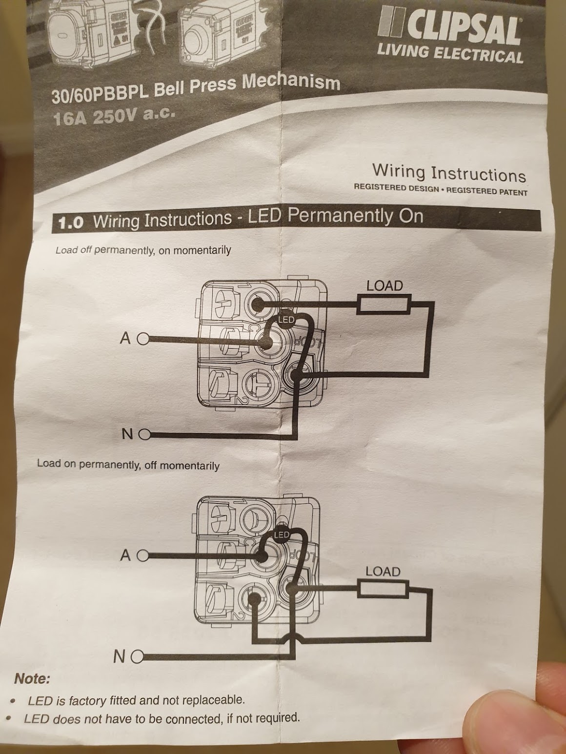 Clipsal Dimmer Switch Wiring Diagram