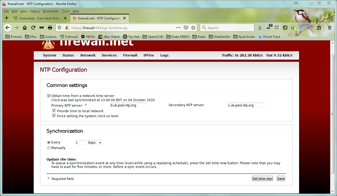 NTP update not working well - #22 by pmueller - Networking - IPFire  Community