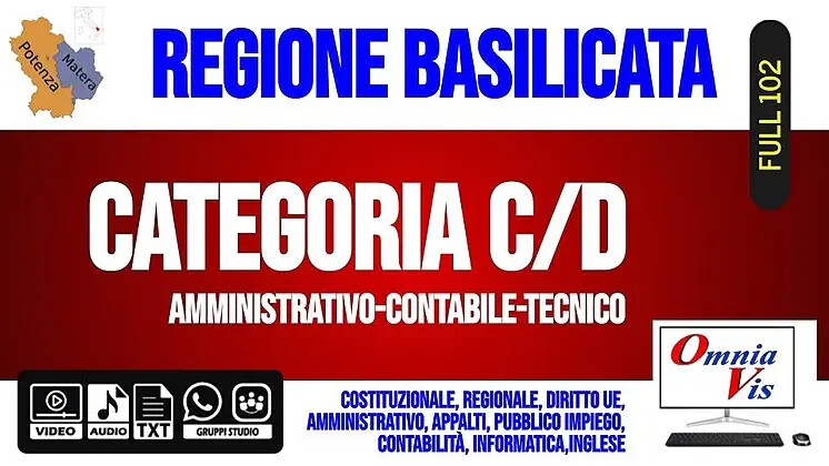 Cod006Rbas - Corso Per C/D Per Concorsi Nella Regione Basilicata (Leggi Regionali) - Lezioni - Community Omniavis 420_x_746_jpg