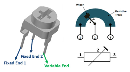 Trimmer Potentiometer Circuit Diagram - Circuit Diagram