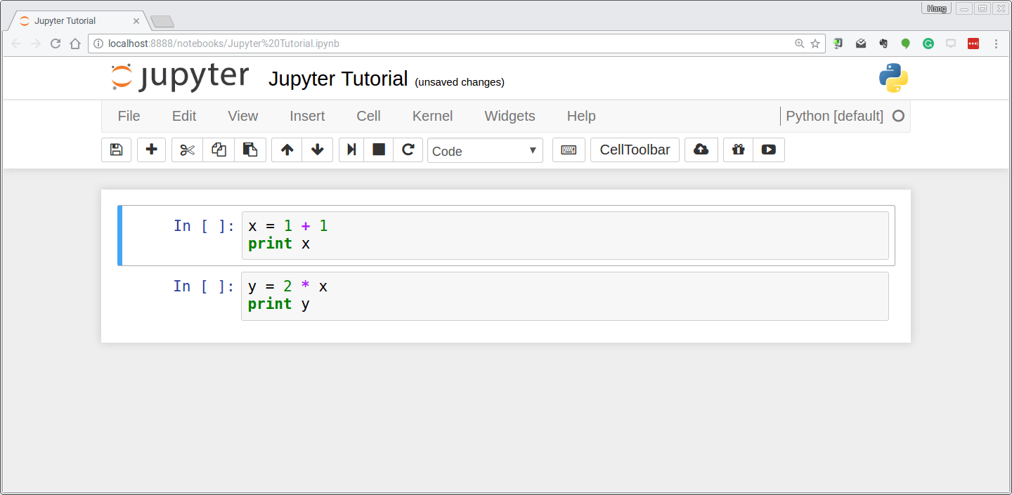 Install the jupyter package for the selected interpreter. Jupyter Notebook Tutorial