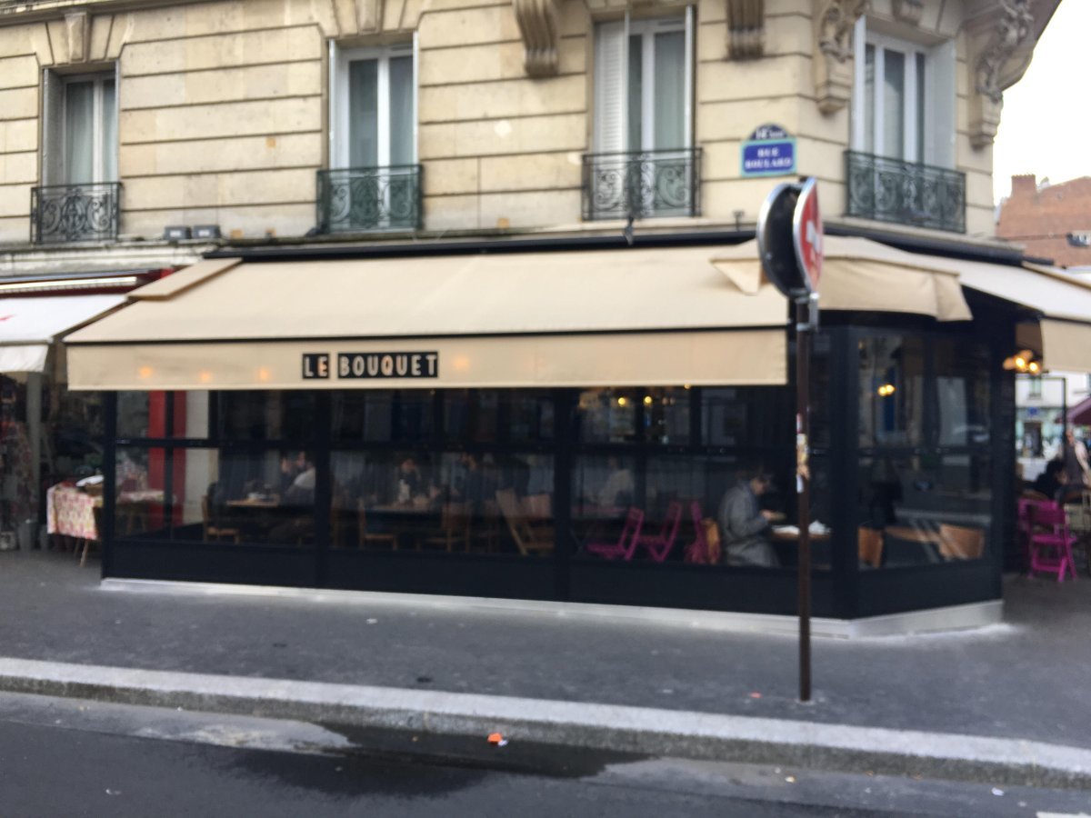 Brasserie le Bouquet Daguerre rue Daguerre Paris 14ème - CONCEPT METAL