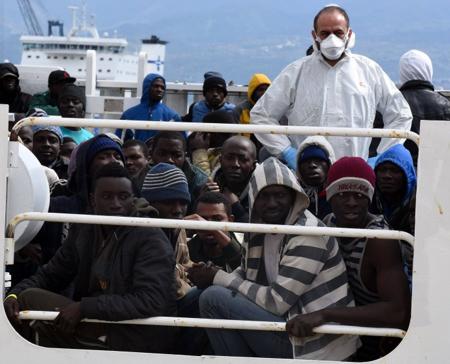 Neger mit syrischen Pässen