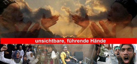 führende Pessach-Hände des Terrors