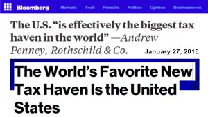 US biggest tax haven