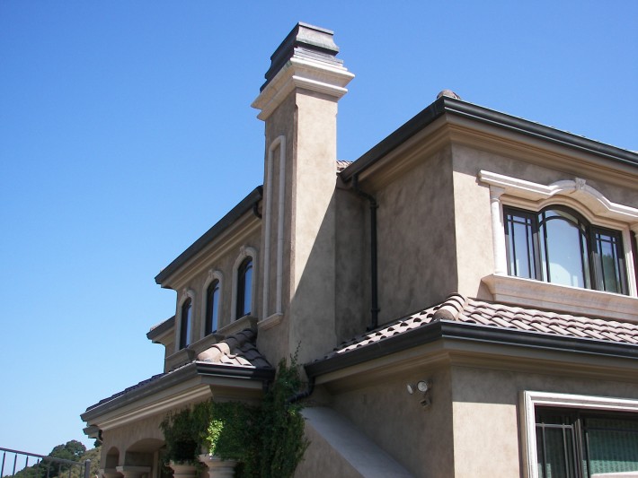 California Dreamin’ Copper Gutter