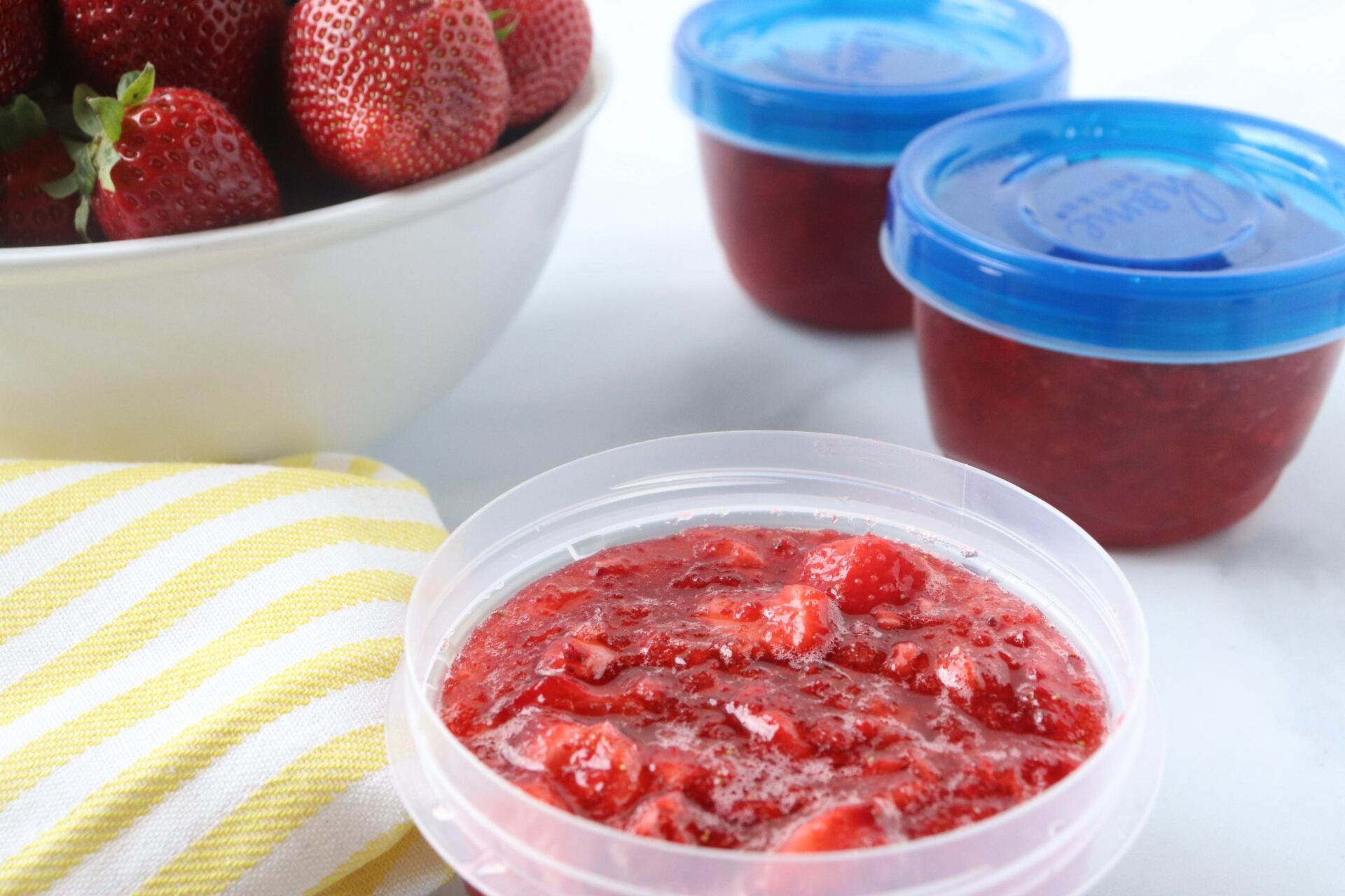 How to Make Strawberry Freezer Jam Confessions of Parenting