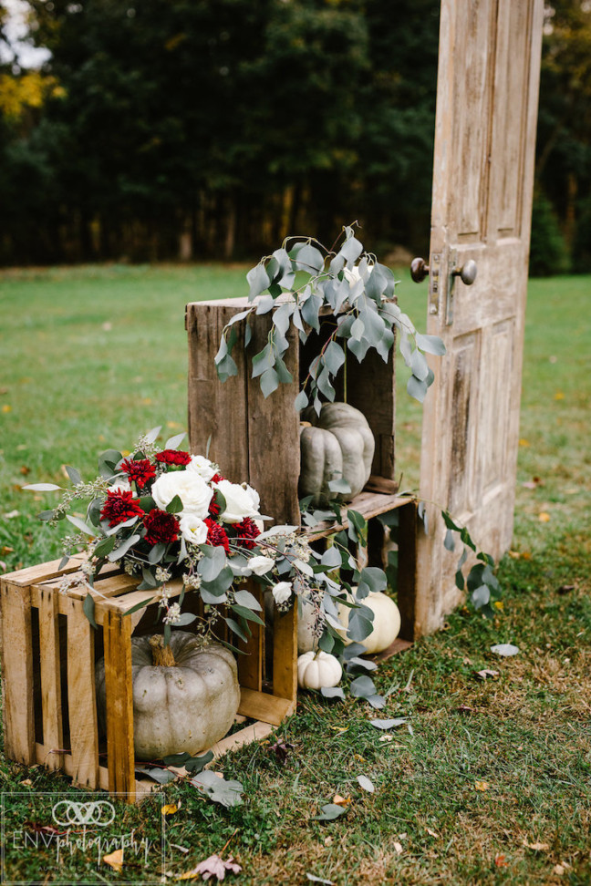 Our barn will lend a rustic but elegant style to your wedding day. Elegantly Rustic Fall Barn Wedding in Ohio