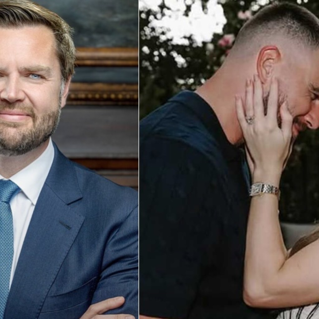 JD Vance Fearful NFL Will Throw Video games for Chiefs Now That Taylor and Travis Are Engaged