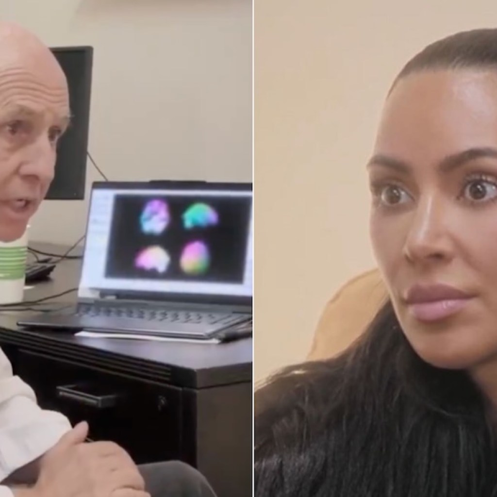 Kim Kardashian Shocked to Learn She Has “Low Activity” in Her Brain