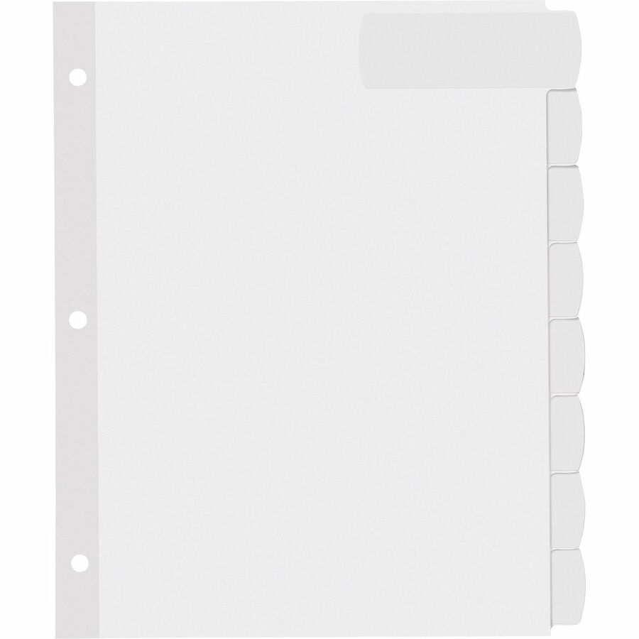 Avery tab dividers template contegri. Avery Big Tab Tab Divider 32 X Divider S 8 8 Tab S Set 8 50 Divider Width X 11 Divider Length 3 Hole Punched White Paper Divider White Paper Tab S 4 Pack Ave14439