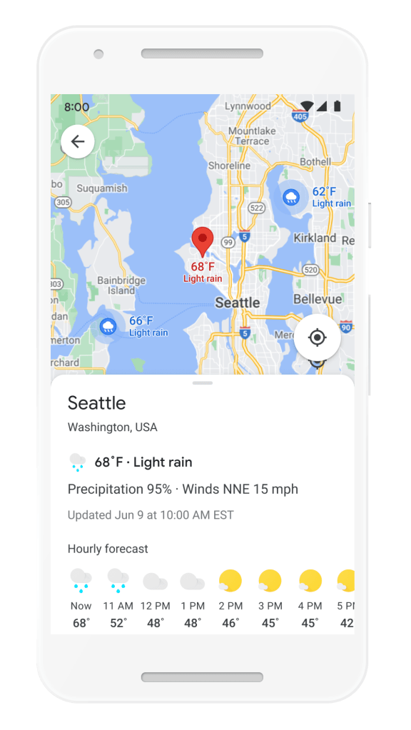 Not every stadium hosting a national football league team is made the same. Google Maps To Provide More Weather Information Fortune