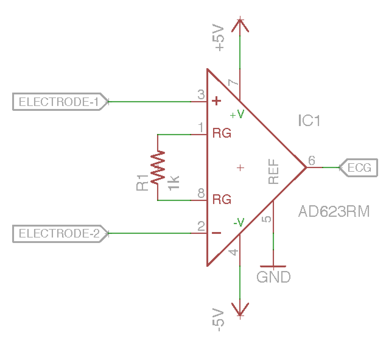 Electrocardiograph is a biomedical device that measures electrical potential generated by electrical activity that occurs due to the heart's pumping action. Super Simple Electrocardiogram Ecg Circuit 11 Steps With Pictures Instructables