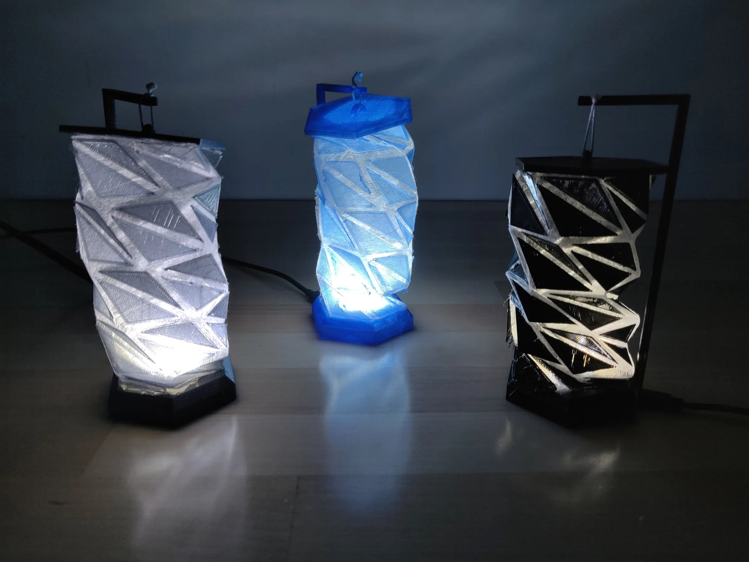 Paper lanterns are easy to make and fun to use as decorations. Origami Lantern 3d Printing On Paper 4 Steps With Pictures Instructables