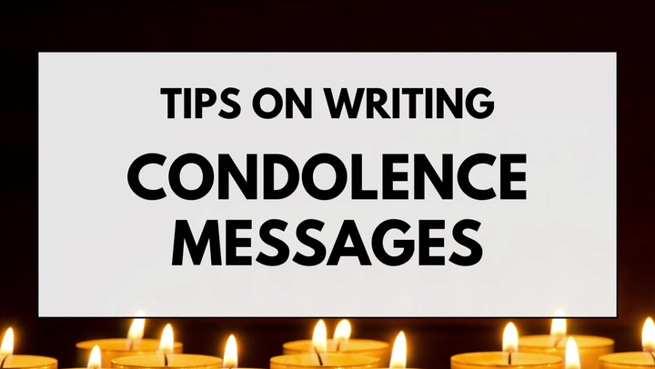 The word condolence comes from the latin condolere, meaning to suffer together. words like comfort, commiseration, sympathy, and consolation are good synonyms . How To Write A Condolence Message The Best Examples Of Condolences