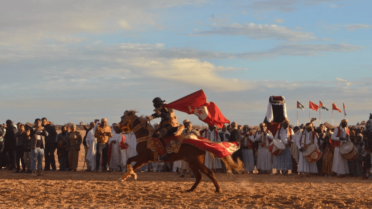 انطلاق فعاليات المهرجان الدولي للصحراء بدوز