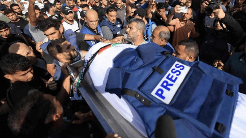 غزة: ارتفاع عدد الشهداء الصحفيين إلى 137 غزة: ارتفاع عدد الشهداء الصحفيين إلى 137