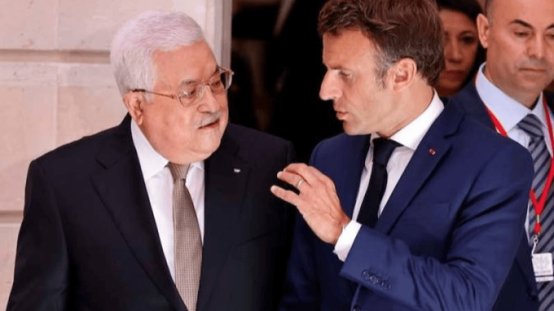 ماكرون يدعو عباس لإصلاح السلطة من أجل الاعتراف بدولة فلسطين