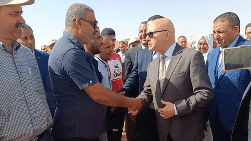 وزير الفلاحة في تطاوين: ماكينة الحصاد ستدور في سهول ذهيبة..